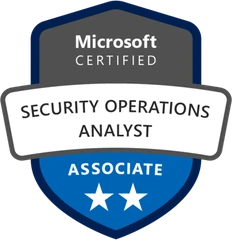Badge Microsoft Certified Security Operations Analyst Associate (SC-200)